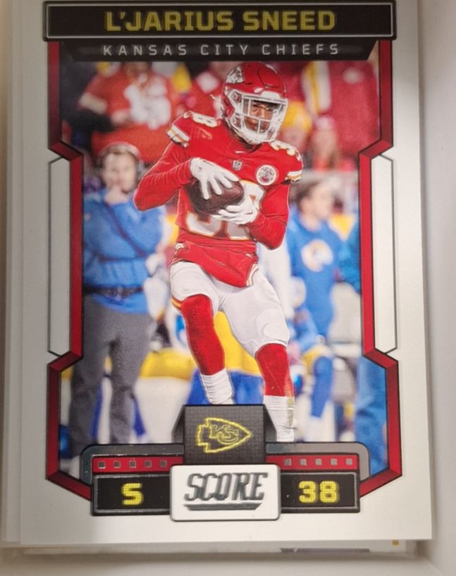 2023 Panini Score #127 L'Jarius Sneed — front