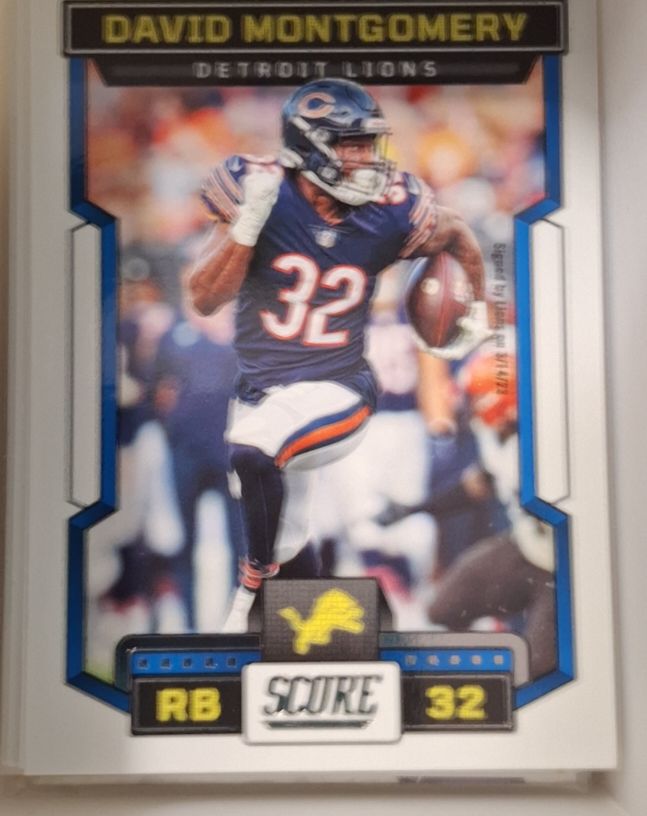 2023 Panini Score #100 David Montgomery — front