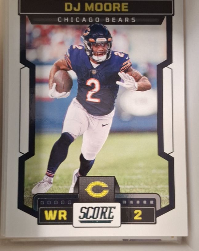 2023 Panini Score #46 D.J. Moore — front