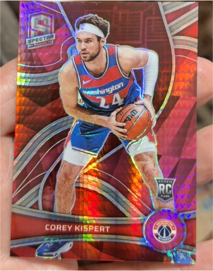 2021-22 Panini Spectra #116 Corey Kispert — front