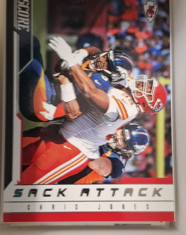 2023 Score #4 Chris Jones Sack Attack — front