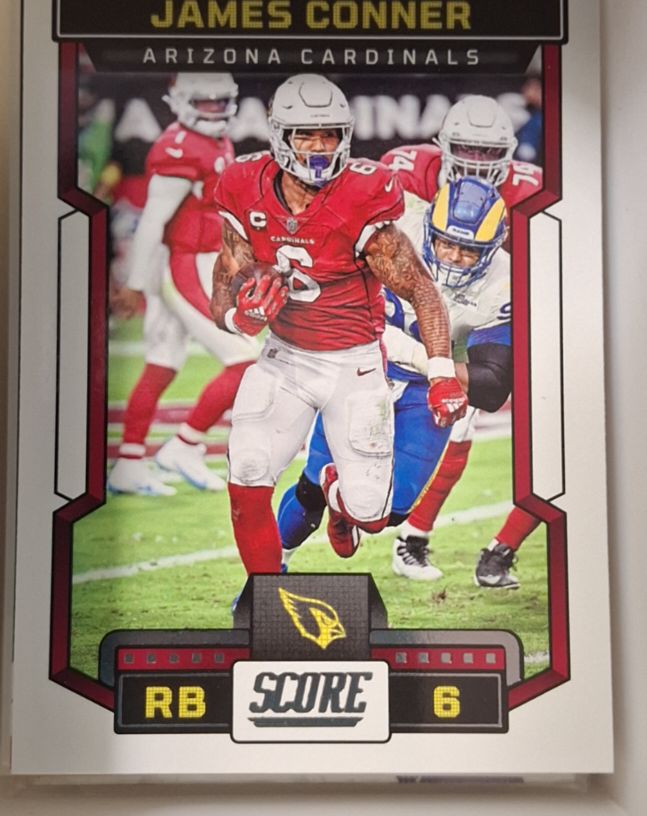 2023 Panini Score #153 James Conner — front