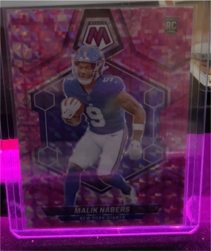 2024 Panini Mosaic #306 Malik Nabers — front