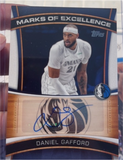 2025-26 Topps Marks of Excellence #ME-DG Daniel Gafford — front