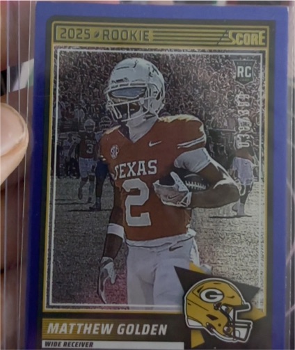 2025 Score #56 Matthew Golden — front