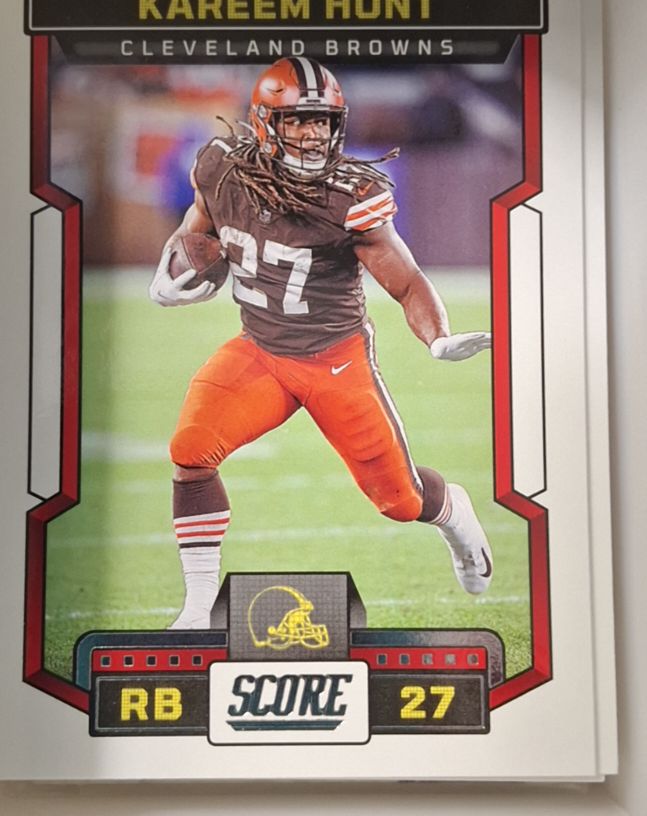 2023 Score #208 Kareem Hunt — front