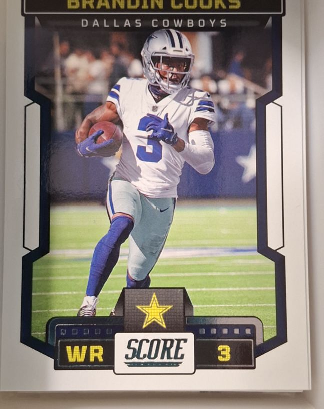 2023 Panini Score #3 Brandin Cooks — front