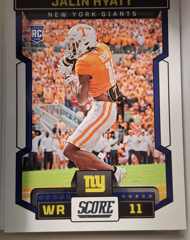 2023 Panini Score #347 Jalin Hyatt — front