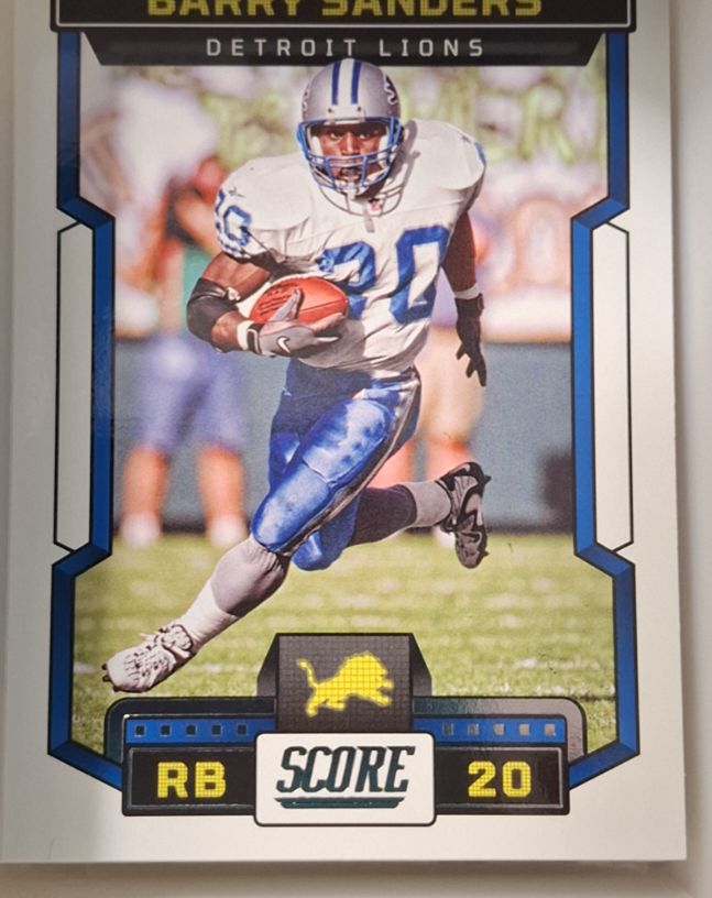 2023 Panini Score #87 Barry Sanders — front