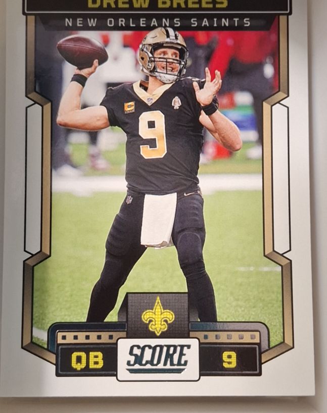 2023 Panini Score #58 Drew Brees — front