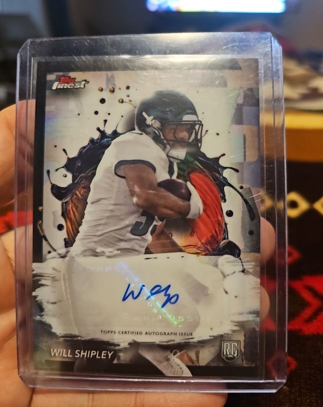 2024 Topps Finest #RFA-WS Will Shipley — front