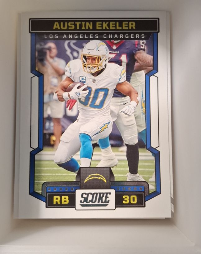 2023 Panini Score #144 Austin Ekeler — front