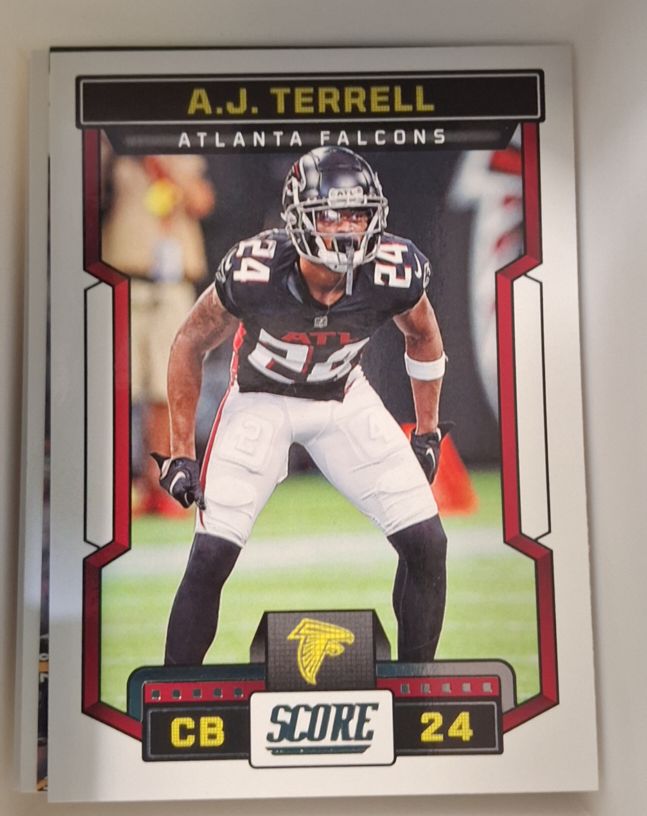 2023 Panini Score #42 A.J. Terrell — front