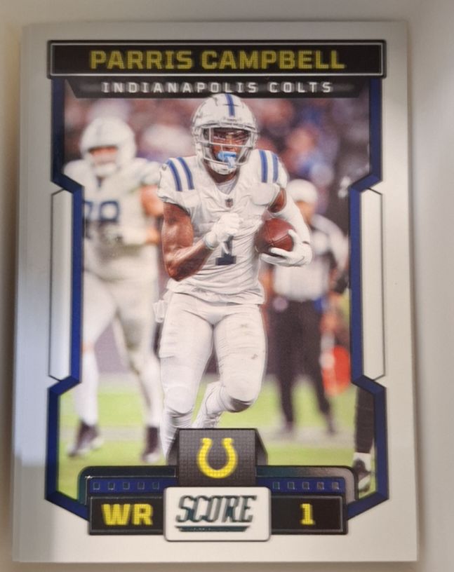 2023 Panini Score #15 Parris Campbell — front