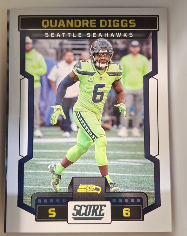 2023 Panini Score #184 Quandre Diggs — front
