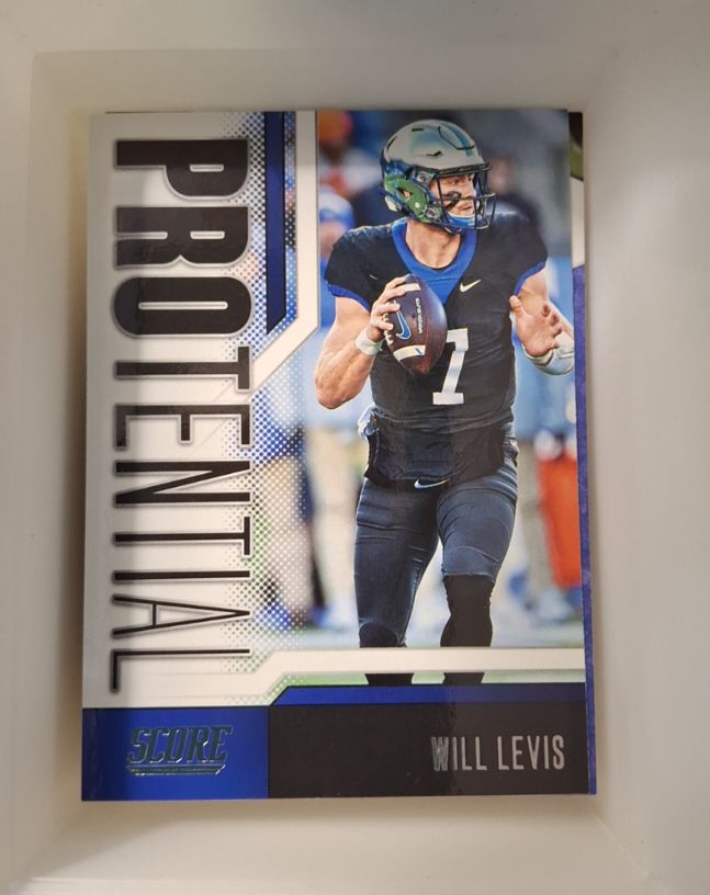 2023 Panini Score Protential #3 Will Levis — front