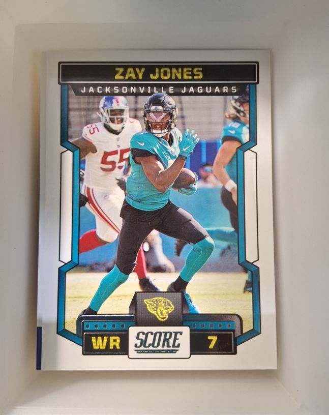 2023 Panini Score #20 Zay Jones — front