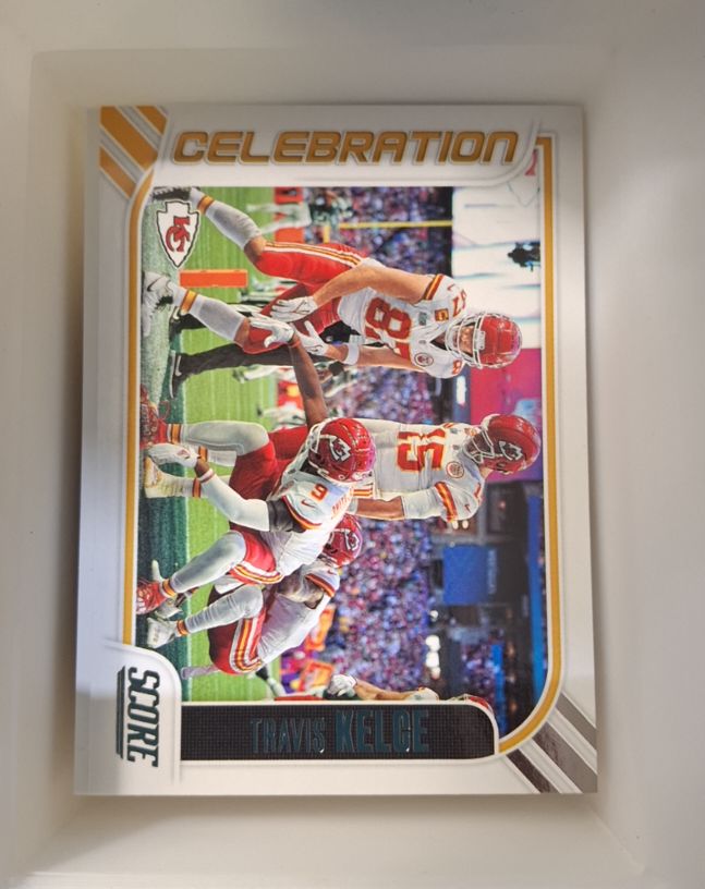 2023 Score Celebration #1 Travis Kelce — front