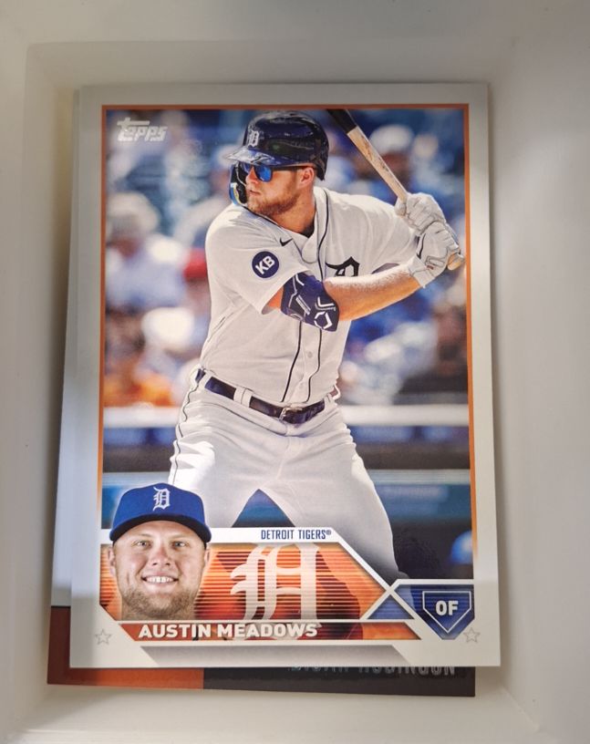 2023 Topps Series 1 #252 Austin Meadows — front