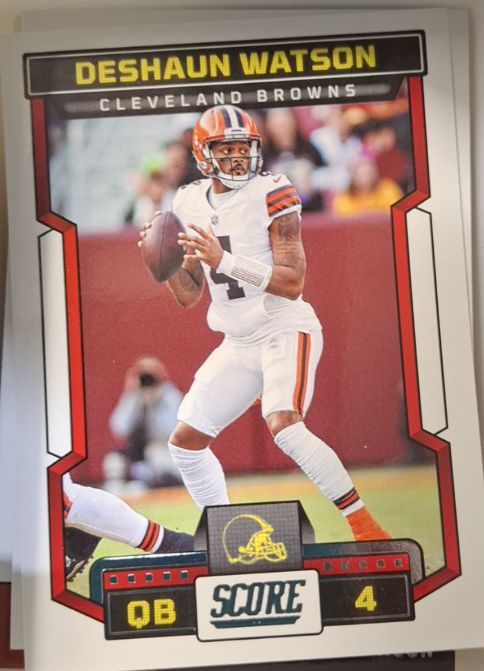 2023 Score #206 Deshaun Watson — front