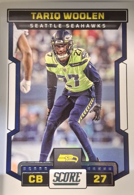 2023 Score #185 Tariq Woolen — front