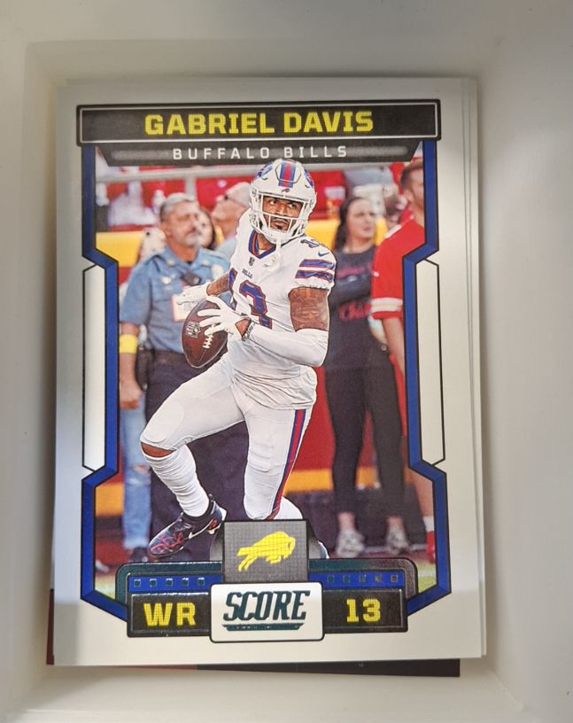 2023 Panini Score #263 Gabriel Davis Buffalo Bills — front