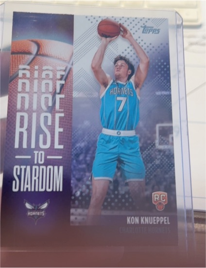2025-26 Topps #RTS-4 Kon Knueppel Rise to Stardom — front