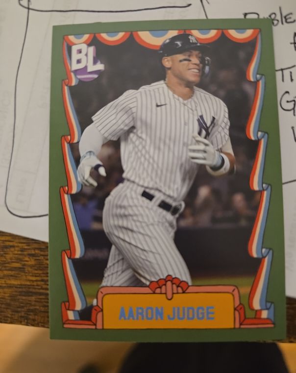 2024 Topps Big League #TBL-5 Aaron Judge — front