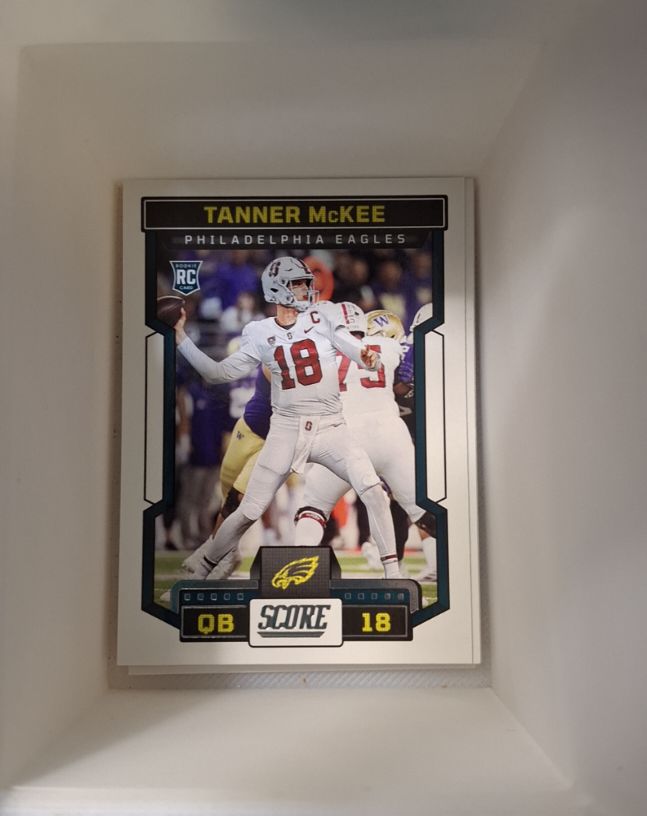 2023 Panini Score #306 Tanner McKee — front