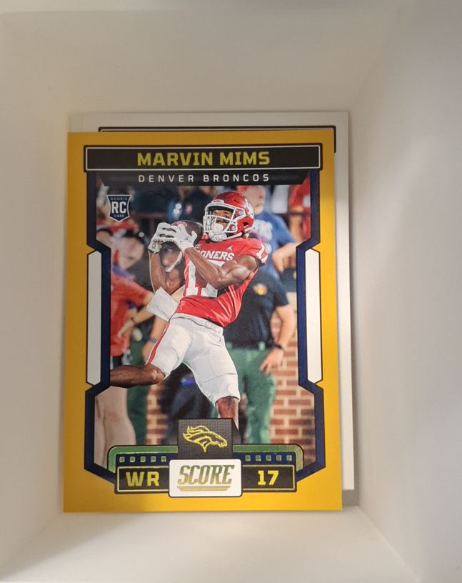 2023 Panini Score #354 Marvin Mims — front
