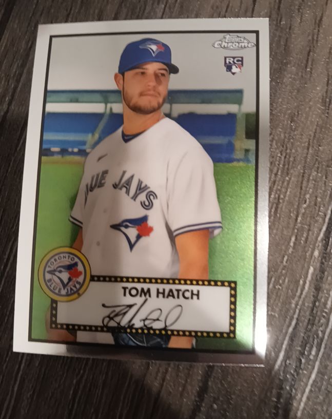 2021 Topps Chrome Platinum Anniversary #97 Tom Hatch — front