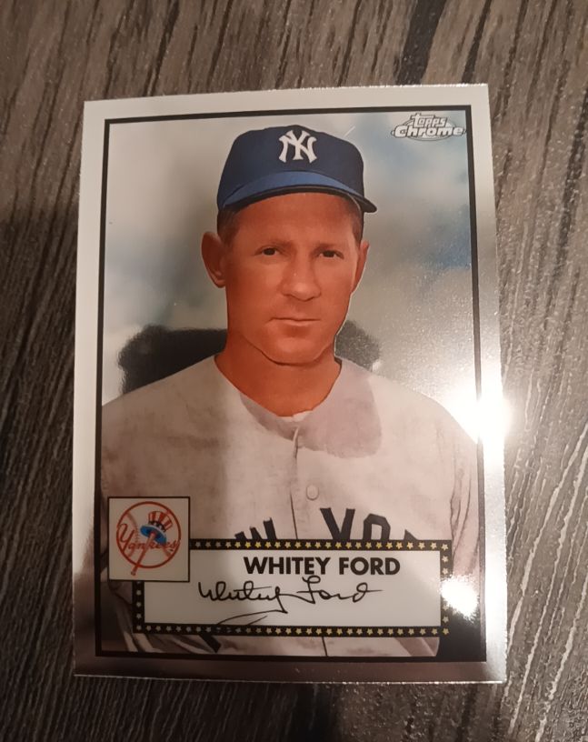 2021 Topps Chrome Platinum Anniversary #638 Whitey Ford — front