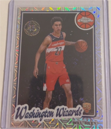 2025-26 Topps Chrome 1980-81 Mojo #TC-WR Will Riley — front