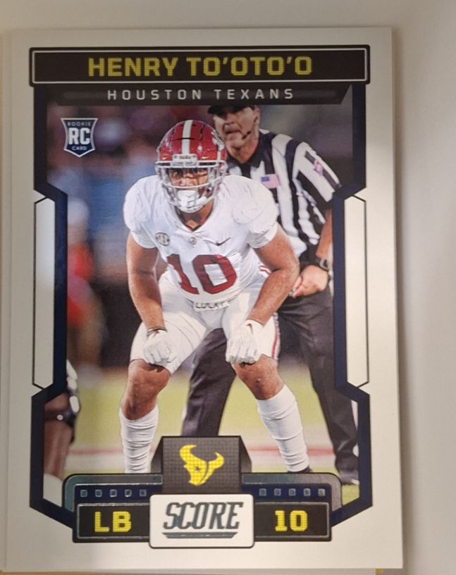 2023 Panini Score #378 Henry To'oTo'o — front