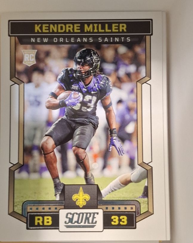 2023 Panini Score #321 Kendre Miller — front