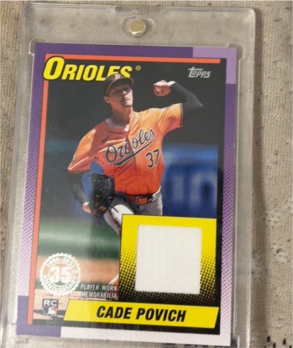 2025 Topps Series 2 #90R2-CP Cade Povich — front