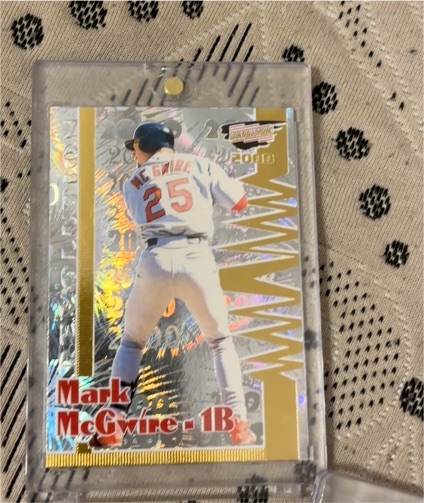 2000 Pacific Revolution #20/101 Mark McGwire — front