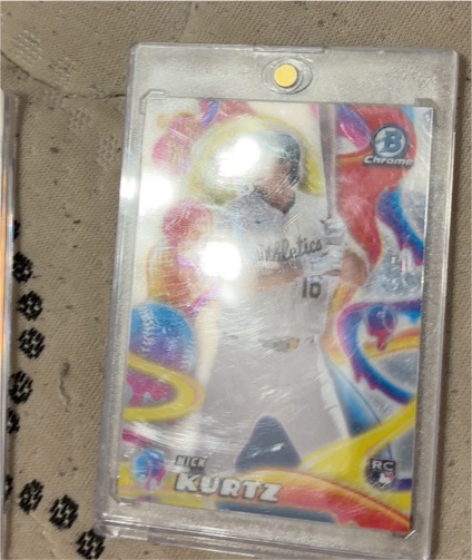 2019 Bowman Chrome #BCP-101 Nick Kurtz — front