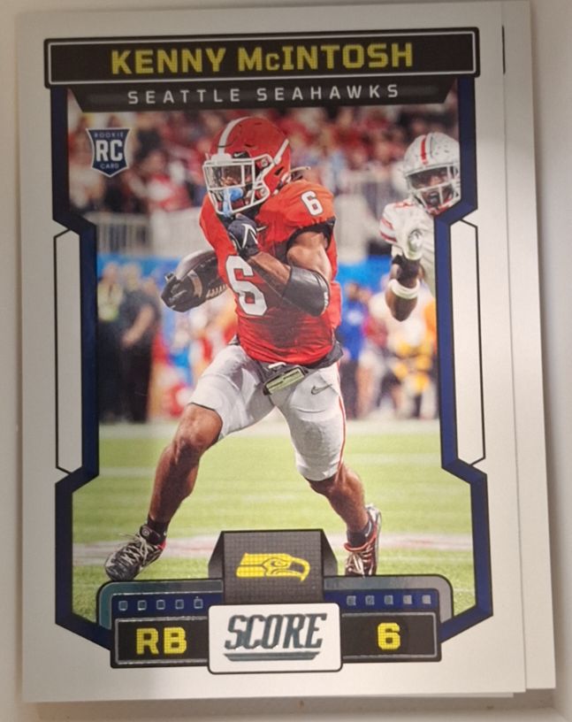 2023 Panini Score #320 Kenny McIntosh — front