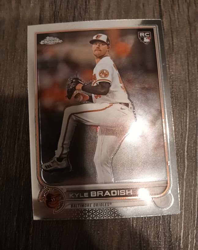 2022 Topps Chrome Update #USC105 Kyle Bradish — front