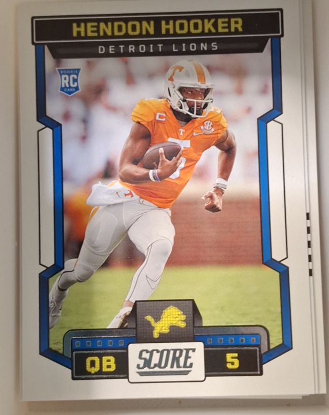 2023 Panini Score #305 Hendon Hooker — front