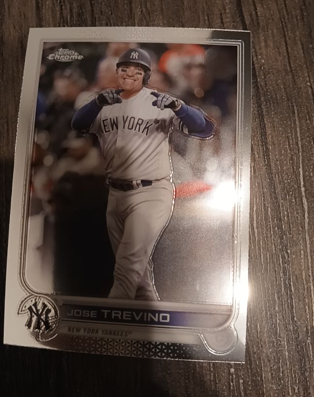 2022 Topps Chrome Update #US10 Jose Trevino — front