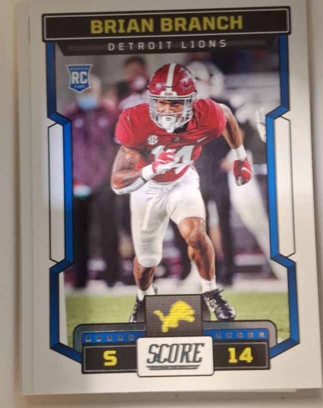 2023 Panini Score #380 Brian Branch — front