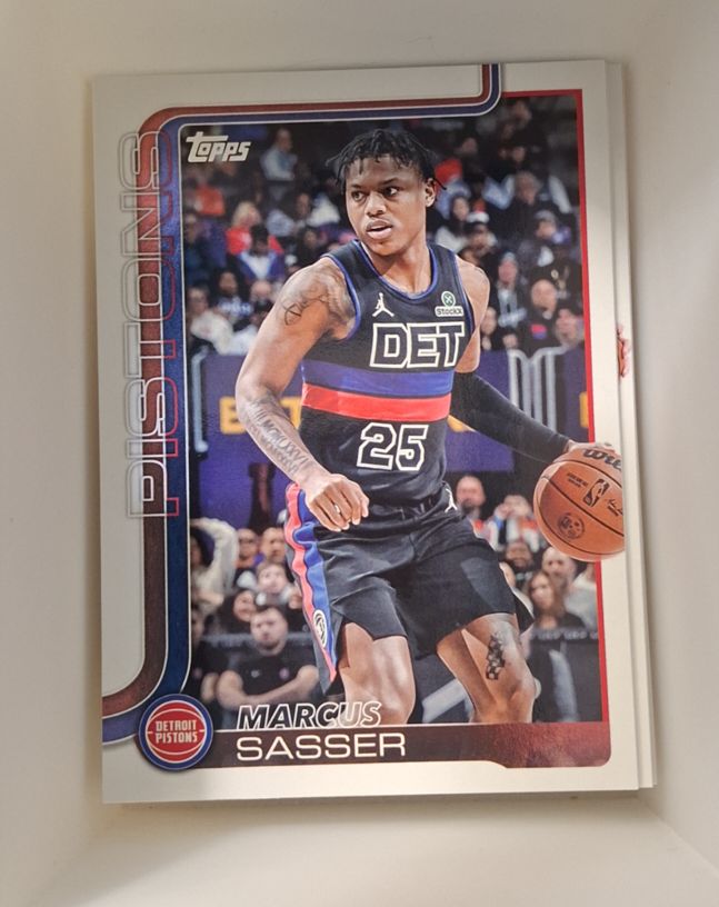 2025-26 Topps #46 Marcus Sasser — front