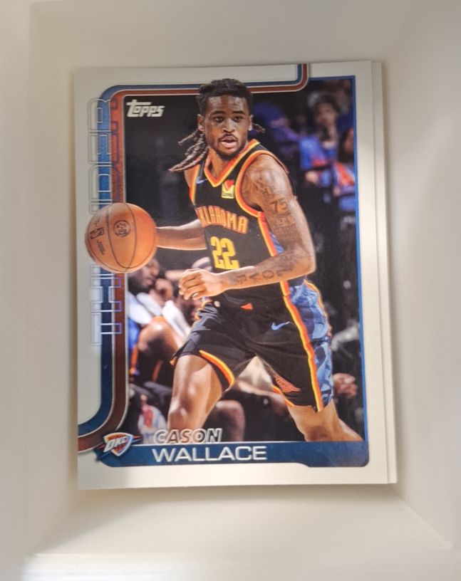 2025-26 Topps #119 Cason Wallace — front