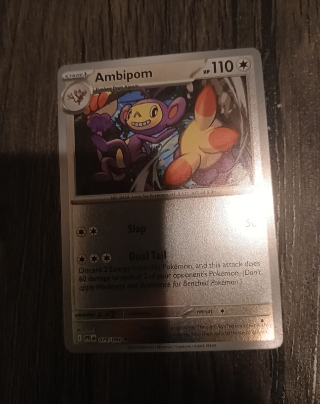 2025 Pokemon ME02: Phantasmal Flames #079 Ambipom — front