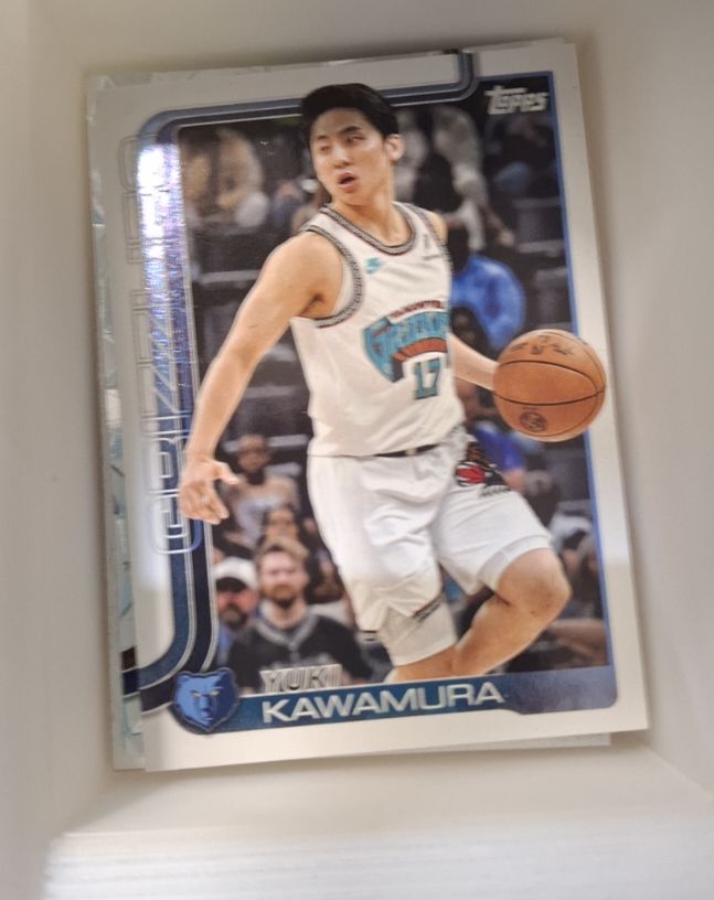 2025-26 Topps #188 Yuki Kawamura — front