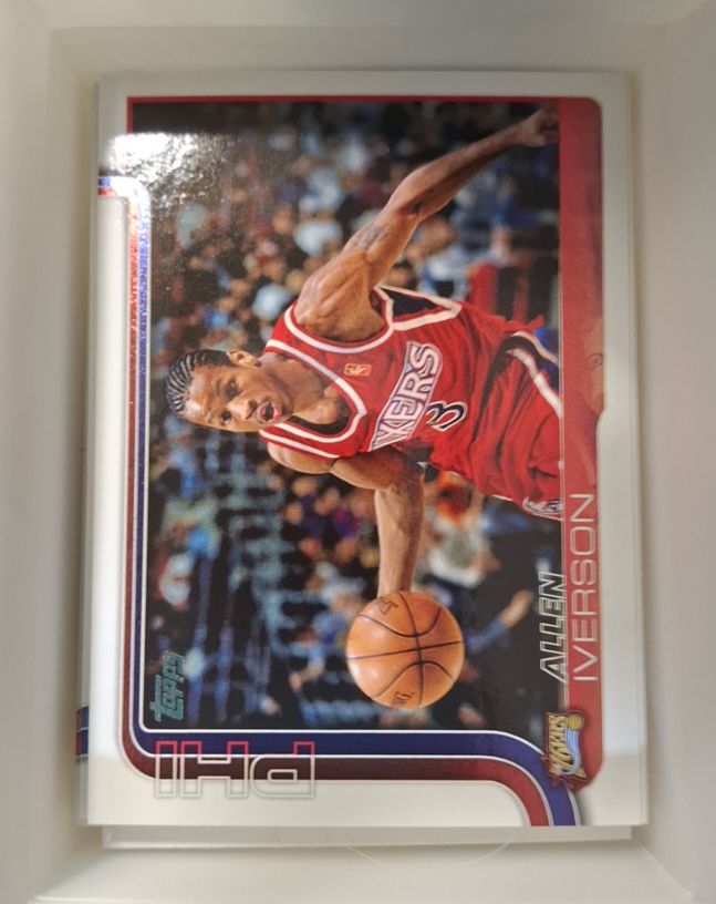 2025-26 Topps #253 Allen Iverson — front