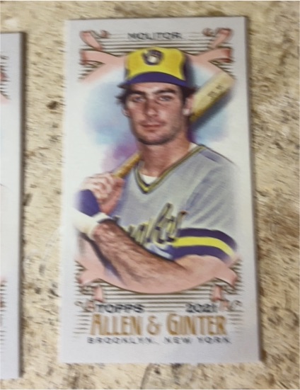 2021 Topps Allen & Ginter Mini #320 Paul Molitor — front