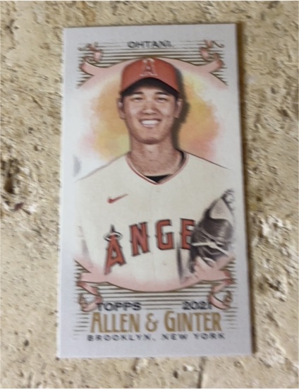 2021 Topps Allen & Ginter #25 Shohei Ohtani — front